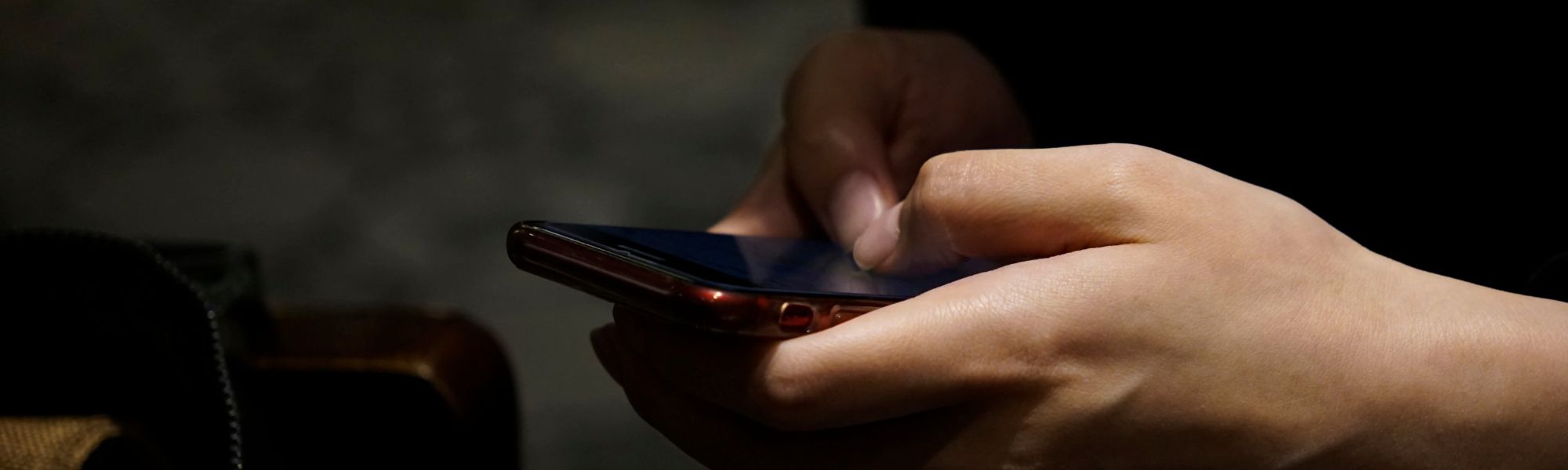 Typing on the phone