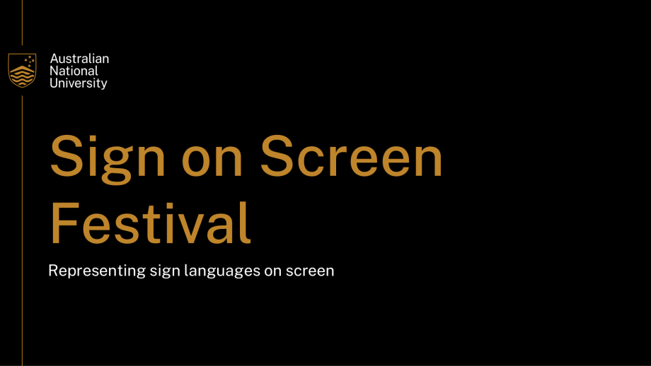 Sign on Screen Festival