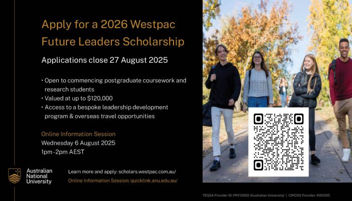 Westpac Future Leaders Scholarship