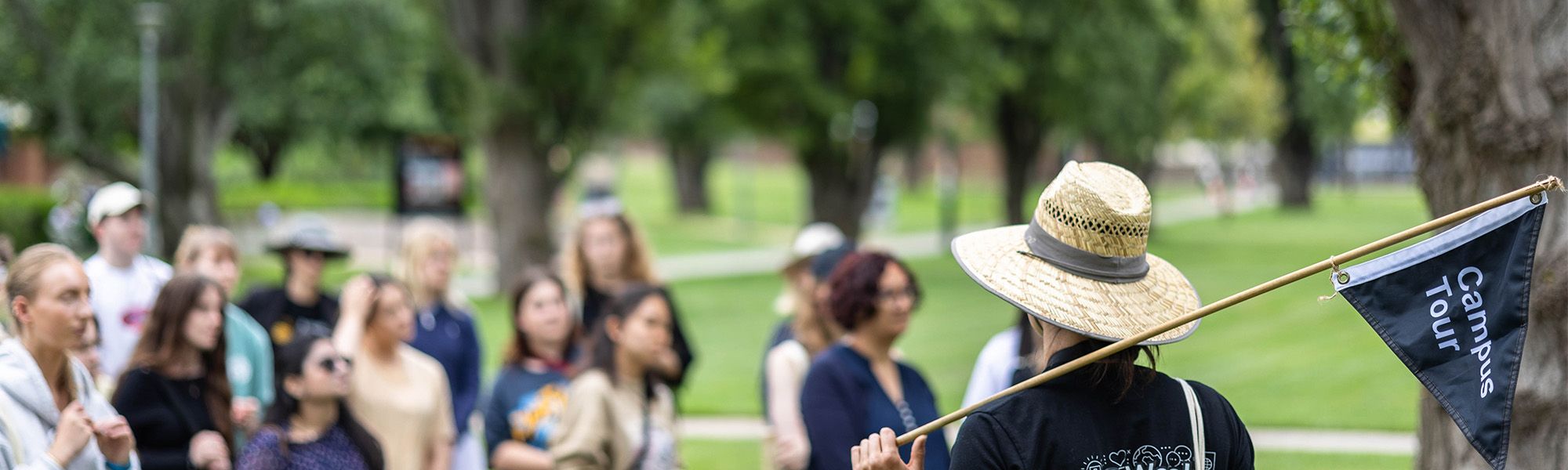ANU oweek campus tour
